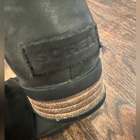 Sorel Women's Black Emelie NL2671-010 Waterproof Ankle Chelsea Boots 6.5 - Picture 4 of 7